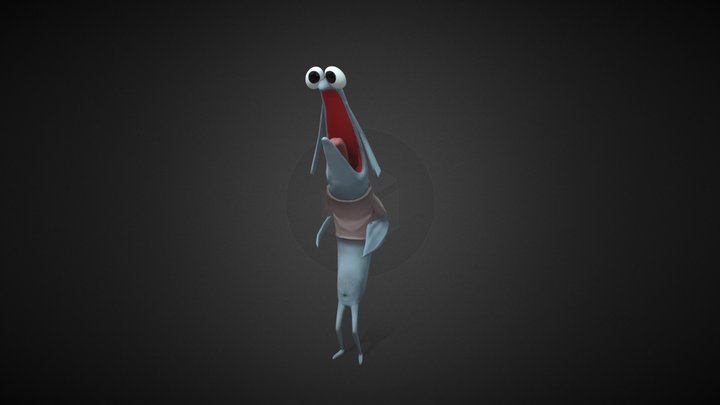 SpongeBob Fish - Incidental 30 3D Model