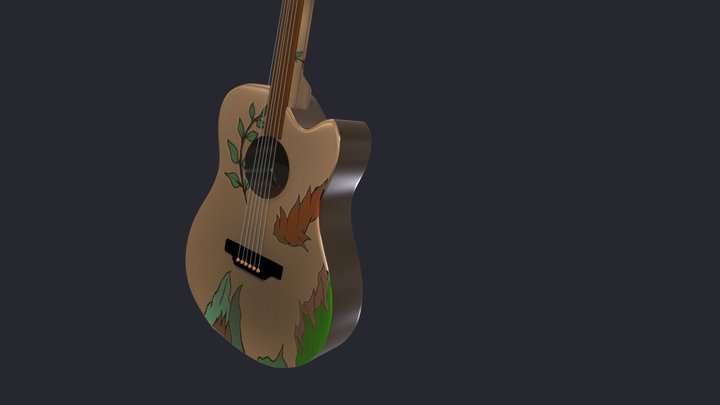Modern Guitar – Modelo 3D gratuito STL