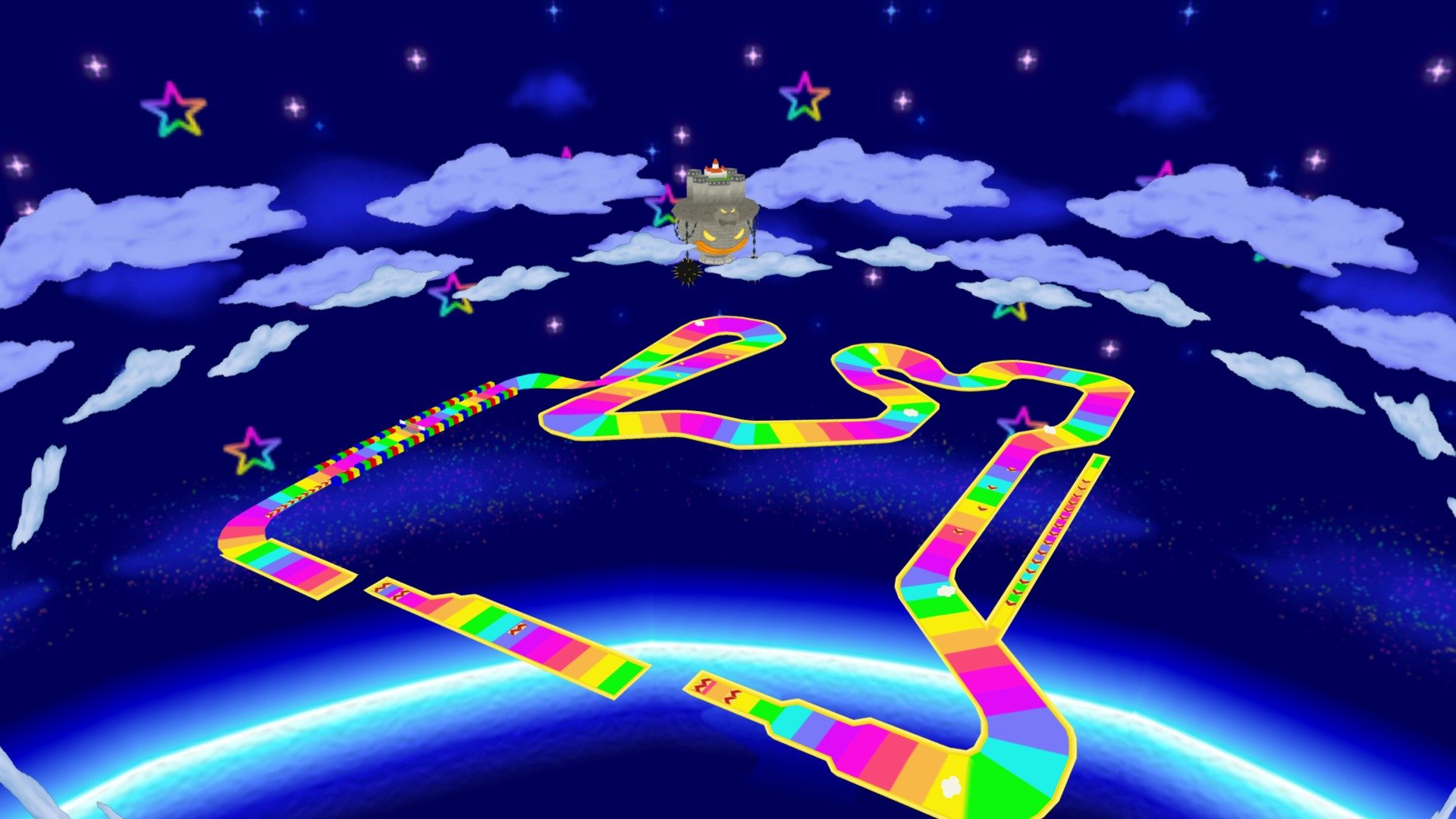 Mario Kart 7 Rainbow Road