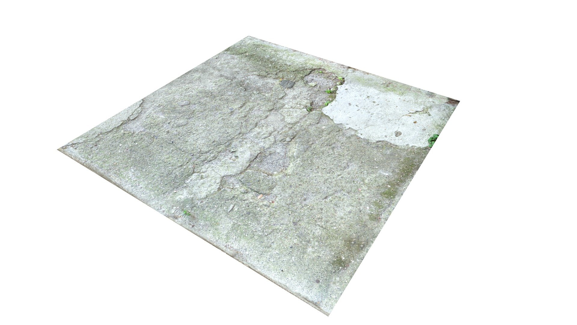 Cracked Pavement Decal