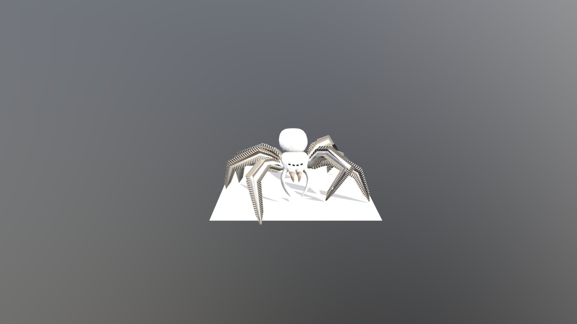 Animated Poisonous Spider
