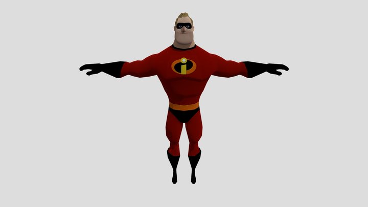 Mr. Incredible 3D Model