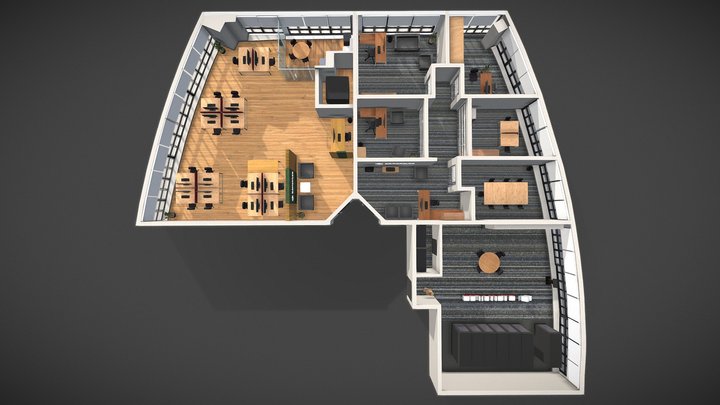 Datwyler - Dubai Office 3D Model