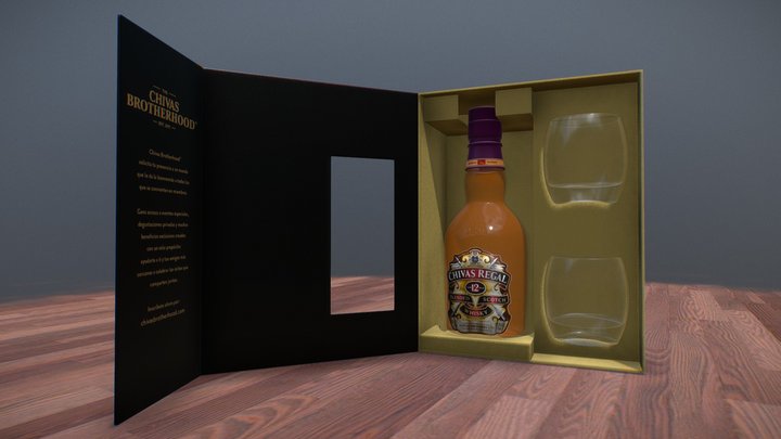 Chivas Regal VAP Pack 3D Model
