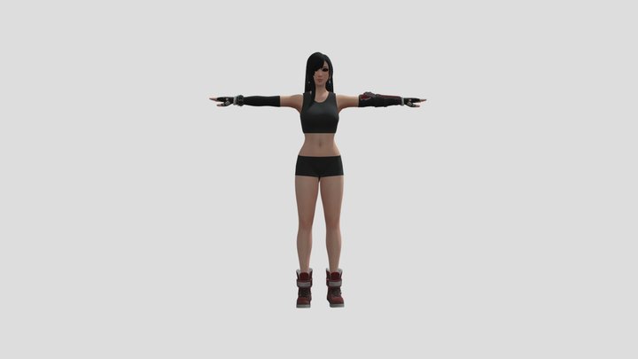 Tifa 3D Model
