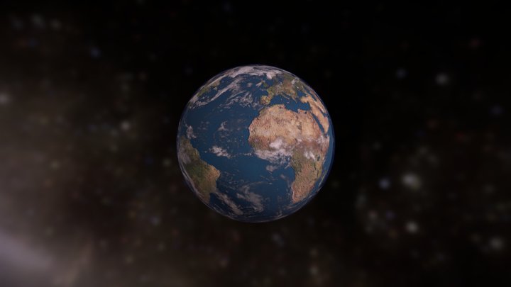 Earth 3D Model