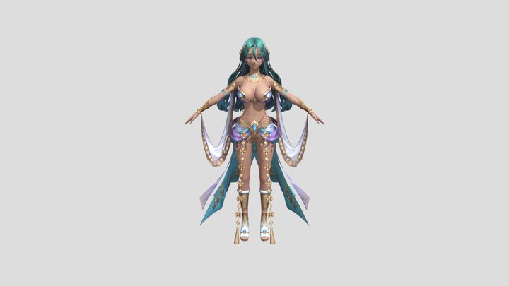 Laudia Vari05 King's raid 3D Model