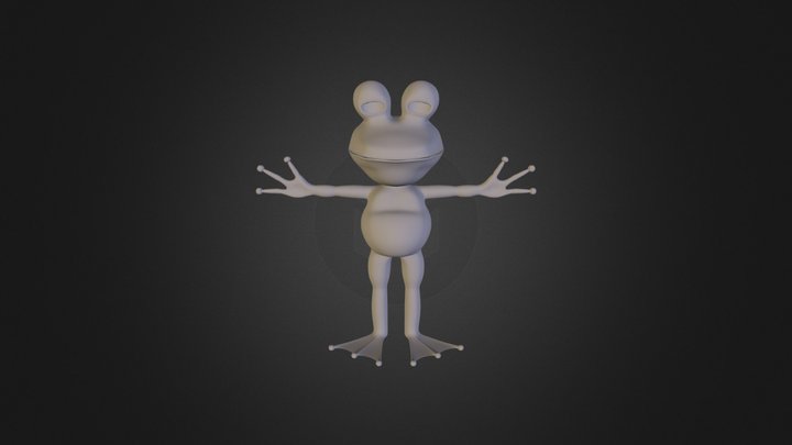 Frog 3D Model
