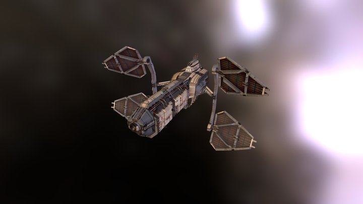 Raider ionarray frigate 3D Model