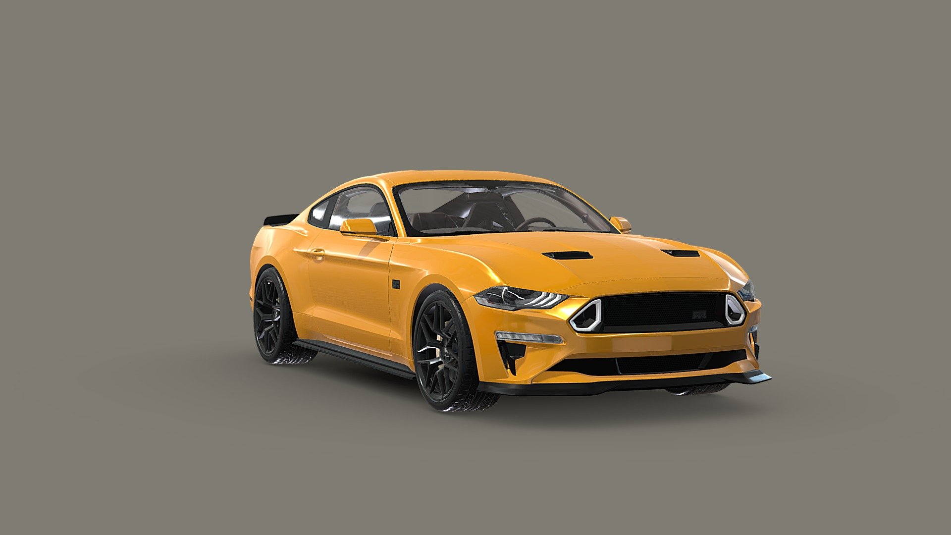 Ford Mustang RTR Spec 3 - 360° Interactive — Sketchfab embed 3D viewer