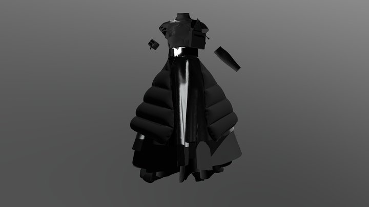 CLO3D x HKDI DFDC Finalist 3D Model