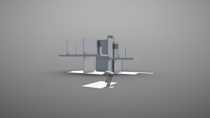 House Floorplan 3 3D Model