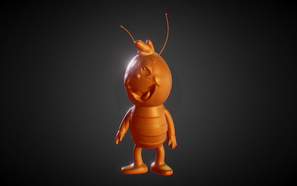 Insect "Willi" (Day 27 SculptJanuary 2016)