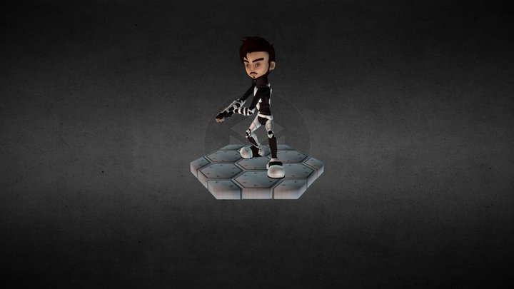 Johann, The Soldier 3D Model