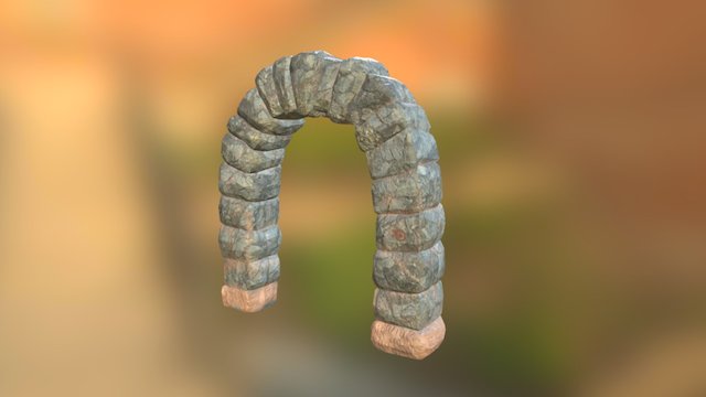 stone Arch 3D Model