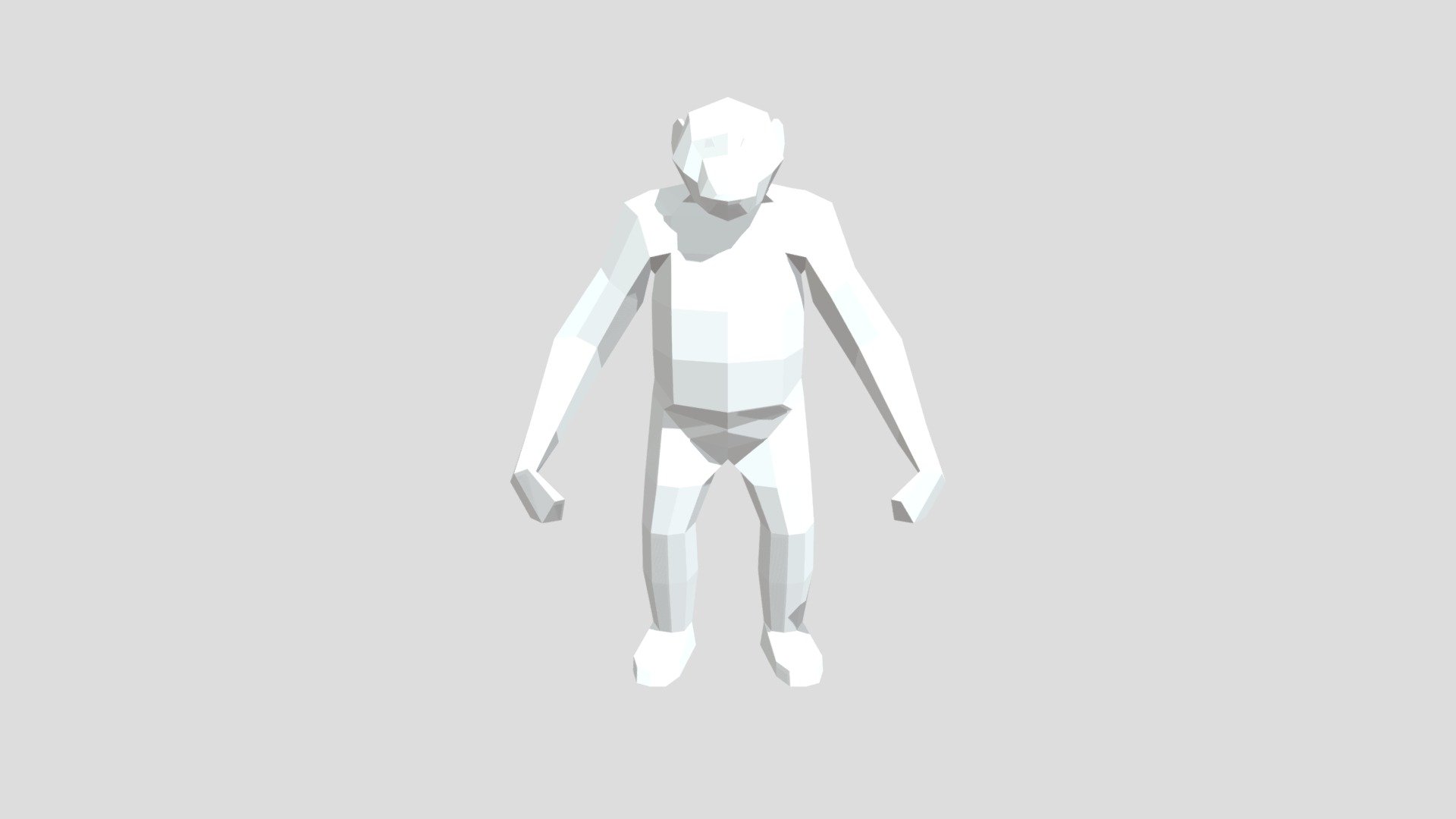 Chimpanzee from Poly by Google