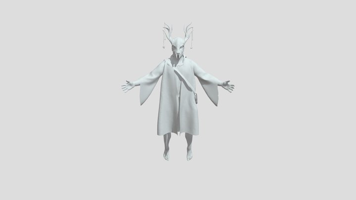 Cultist 3D Model