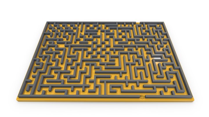 Maze labyrinth Laberinto 3D Model