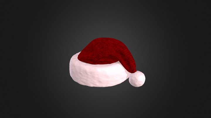Santa Hat 3D Model