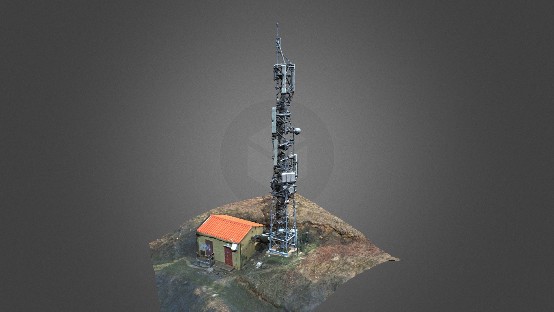 Pylône 3D model by Data drones Prestations techniques par