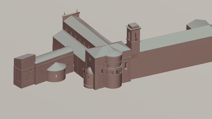Basilica_Retopo 3D Model