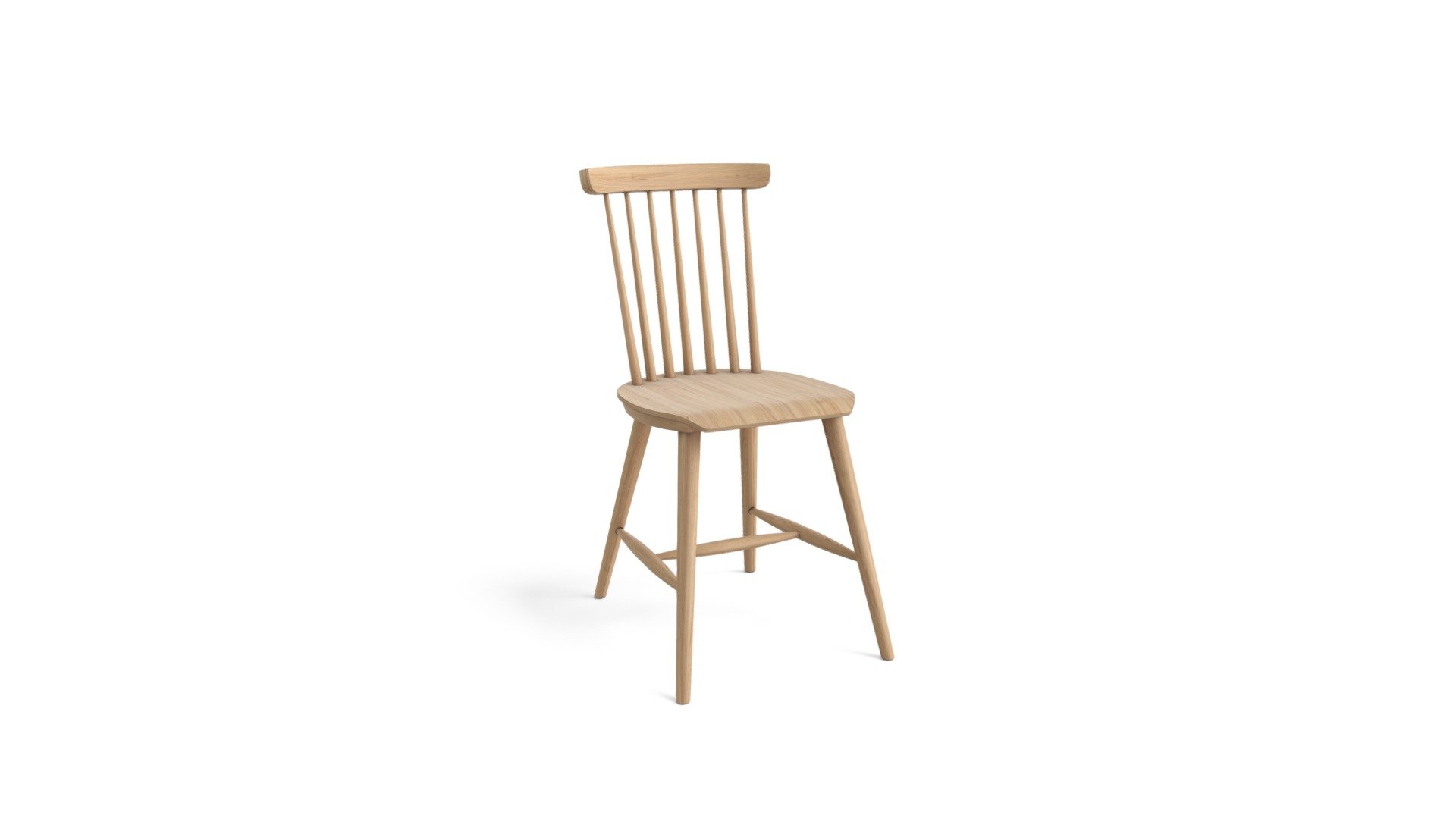 Set Of 2 Deauville Dining Chairs, Oak