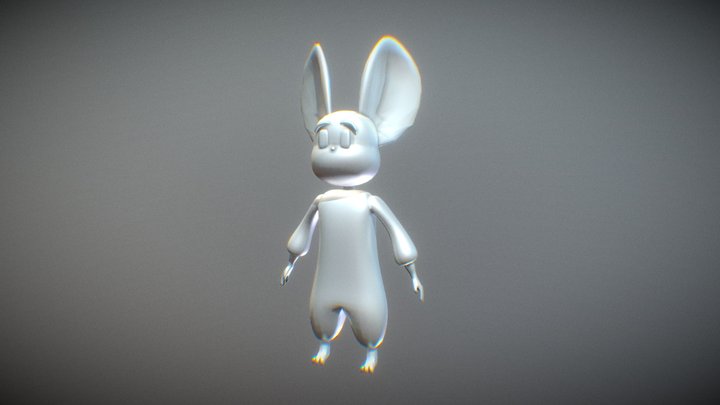 Mouse Man 3D Model