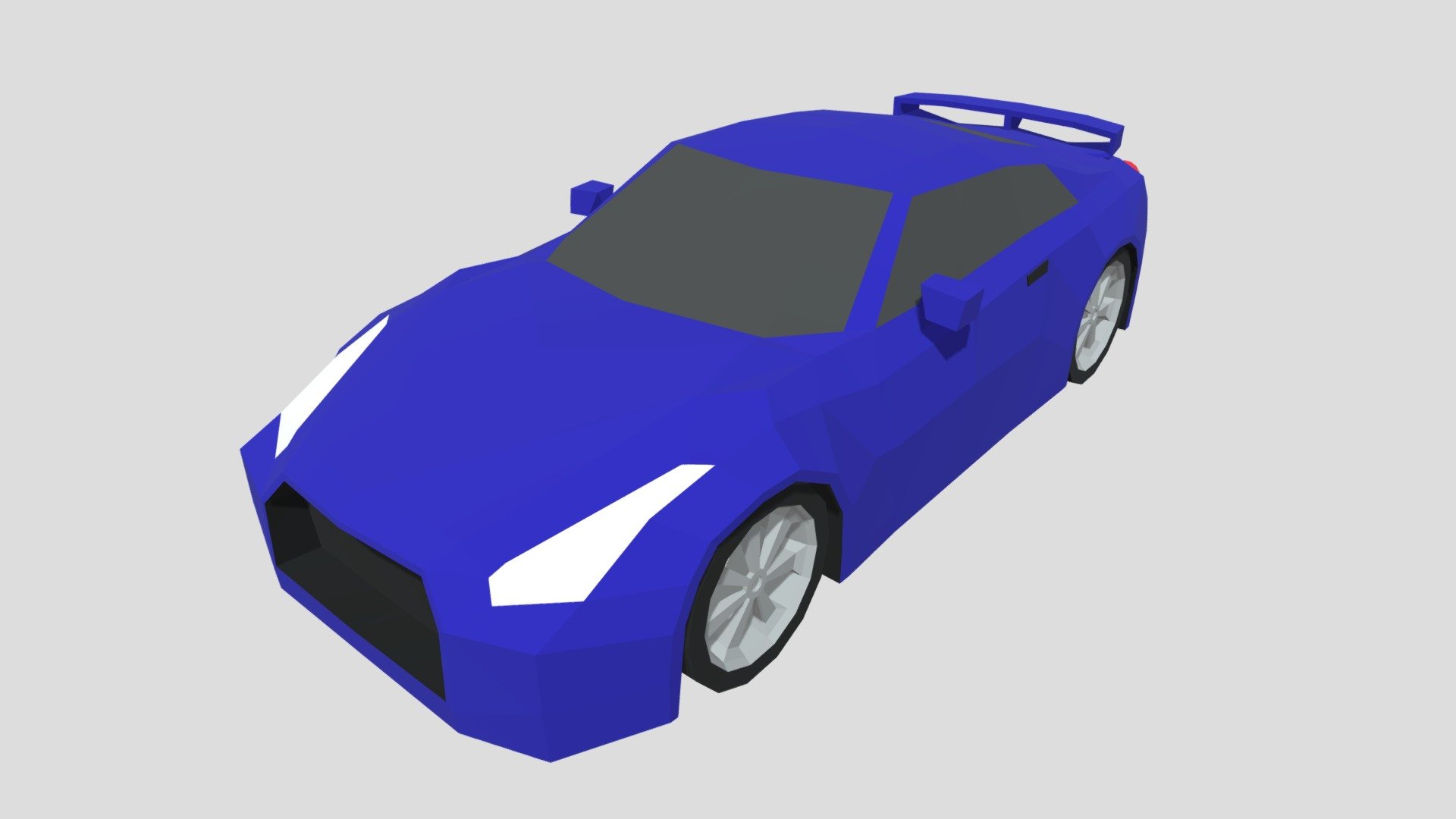 Lowpoly Nissan GT-R - Download Free 3D model by quentuez [e9d851f ...