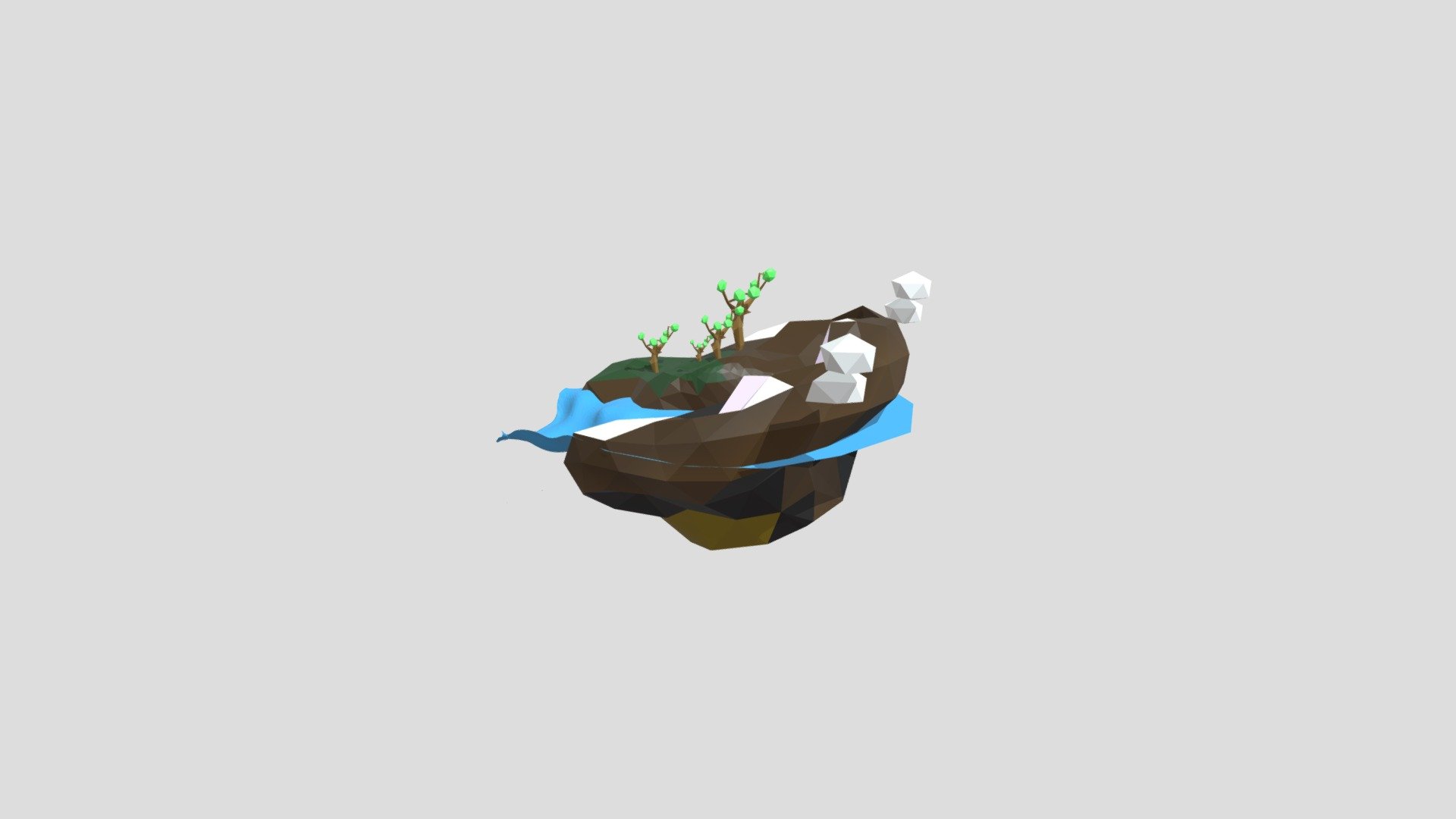 Low Poly Little İsland