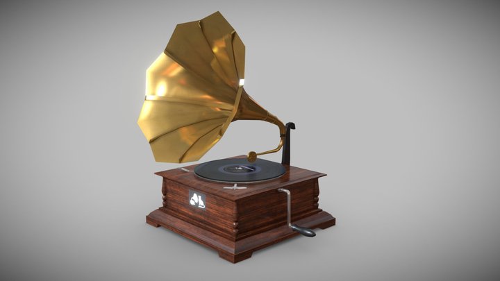 Grammophon 3d Models Sketchfab 0982