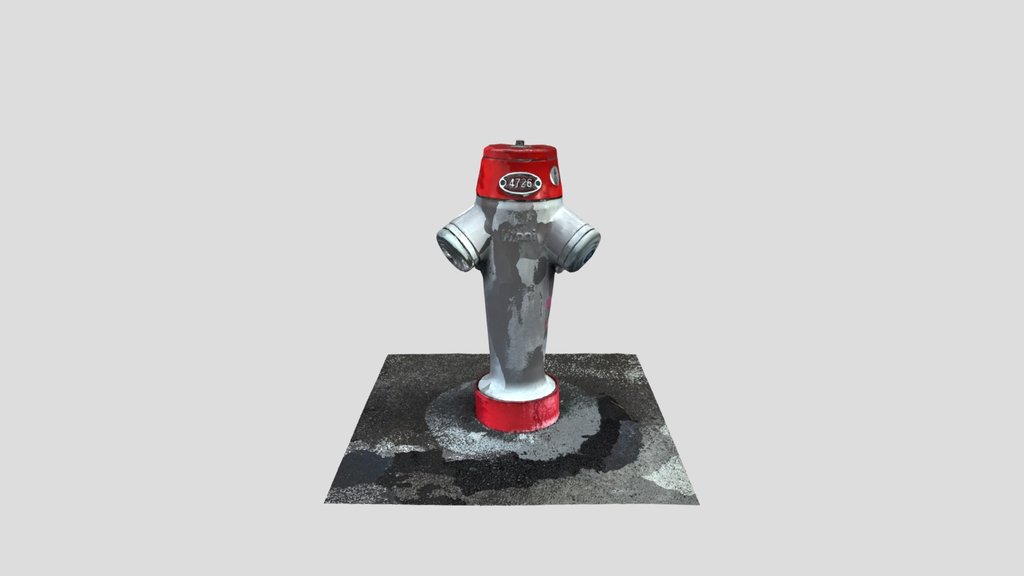 Fire Hydrant Photoscanned