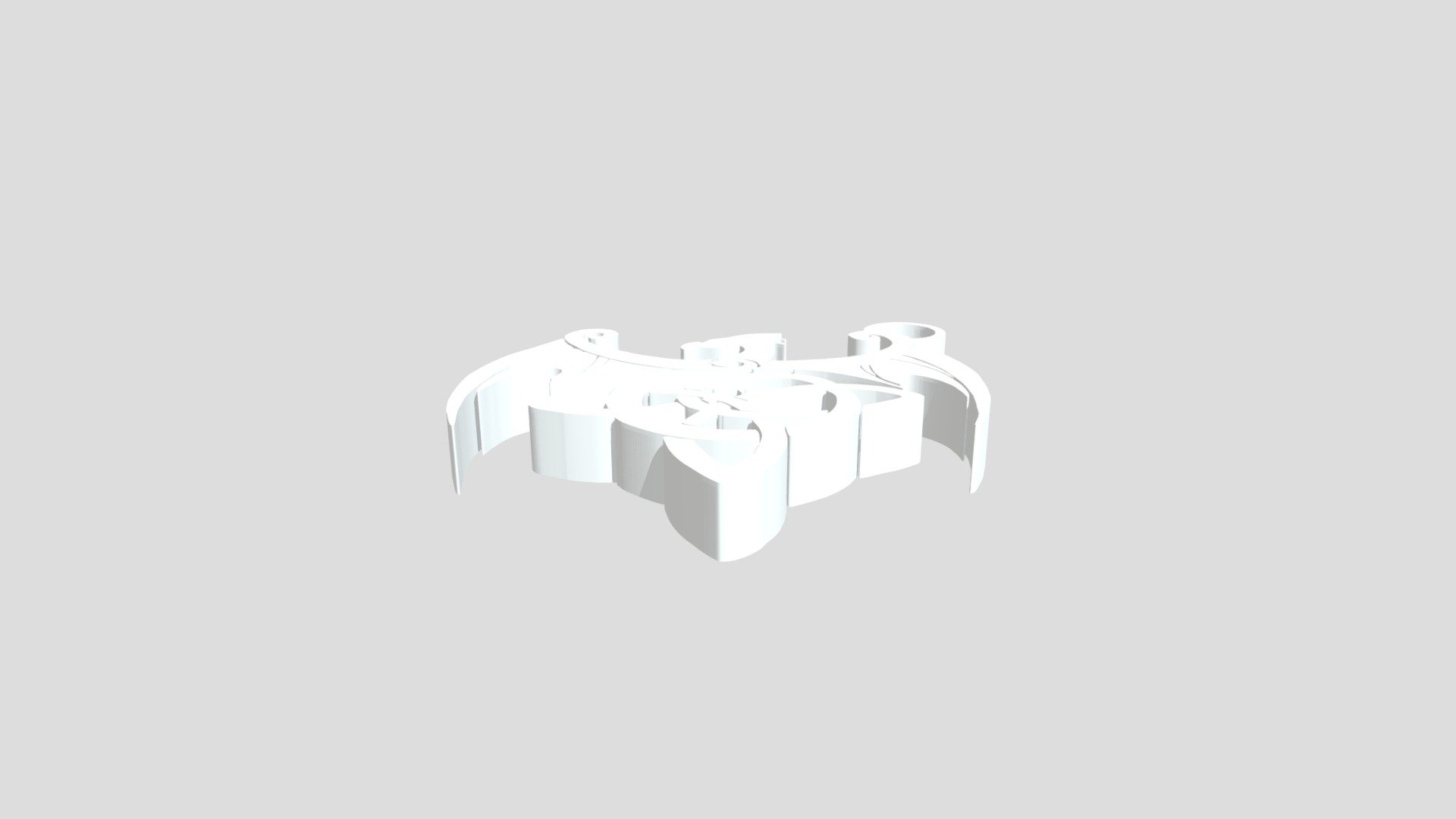 3D Printing Adventures Key Chain Logo