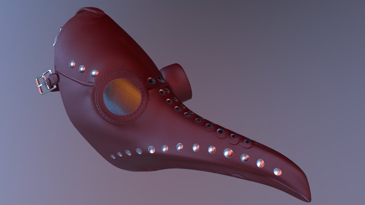 Plague Mask (final) 3D Model