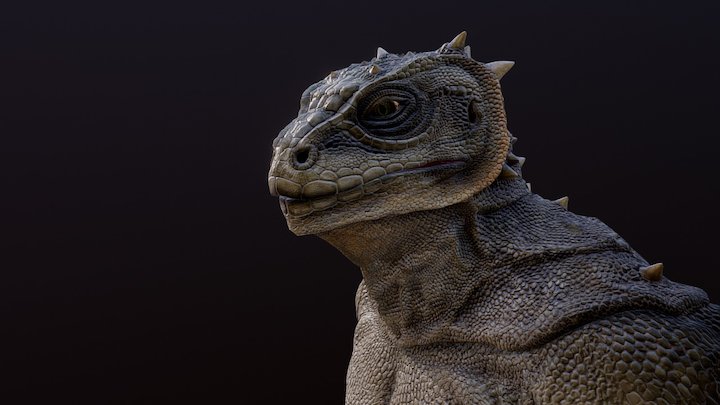 Anak The Lizardman 3D Model