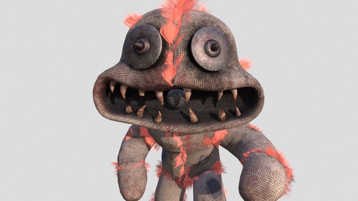 Poppy Playtime 5 | Unnamed Doll v2 3D Model