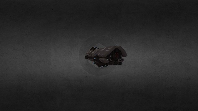Starmade Ship: Proteus Frigate 3D Model