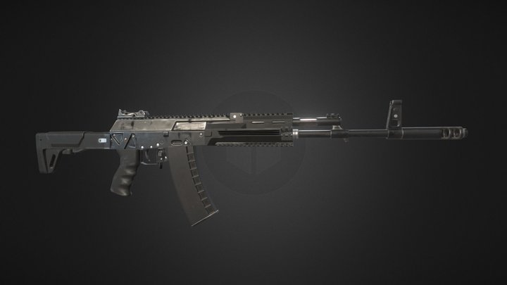 AK-12 3D Model