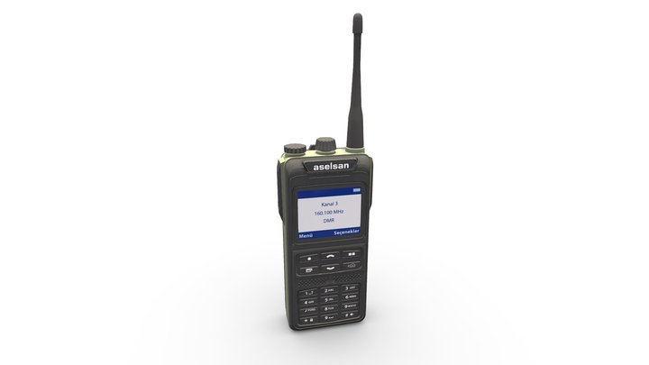 ASELSAN 3700 DMR 3D Model