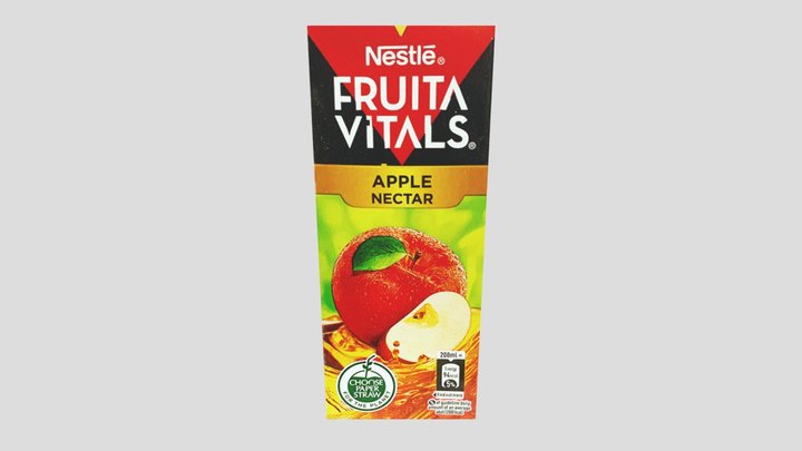 Fruita Vitals Apples 3D Model