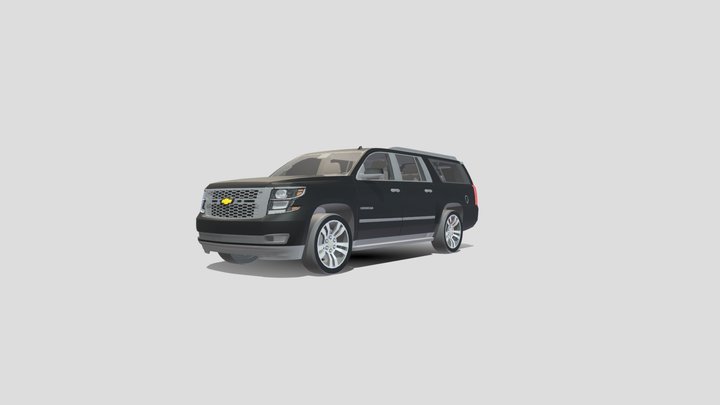 2016 Chevy Suburban LTZ – Modello 3D gratuito STL