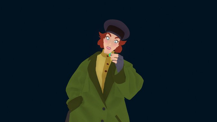 Anastasia 3D Model