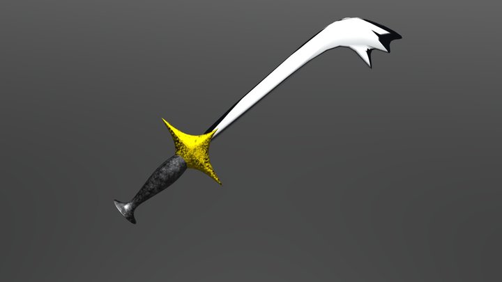 Kora Sword 3D Model