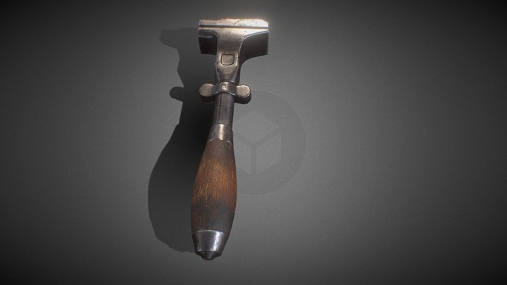 Old_Screw_Wrench 3D Model