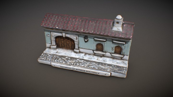 Recuerdo de Antigua Guatemala 3D Model