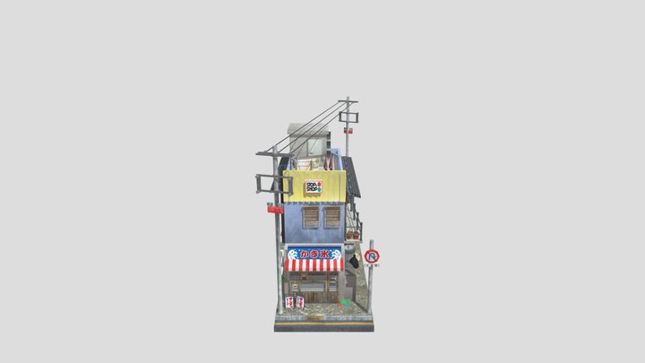DAE Rowhomes - Tokyo 3D Model