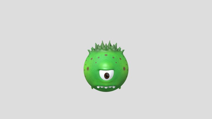 04 Breathing Scale Teeth 3D Model
