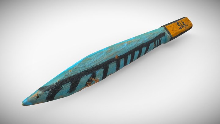 Wooden SLK Knife 3D Model