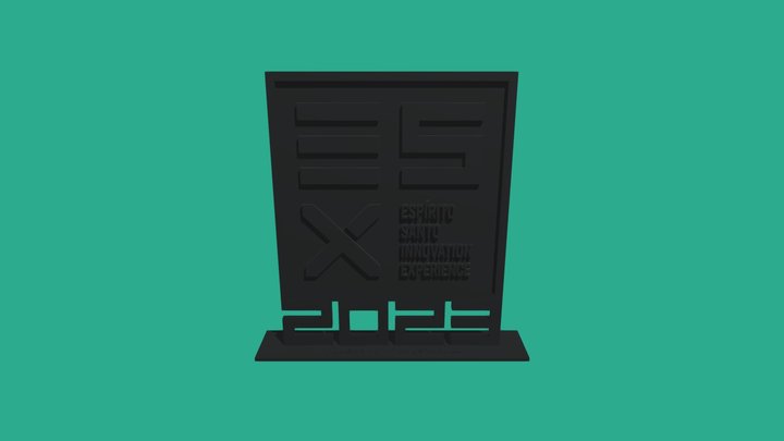 Troféu-apresentação ESX 3D Model