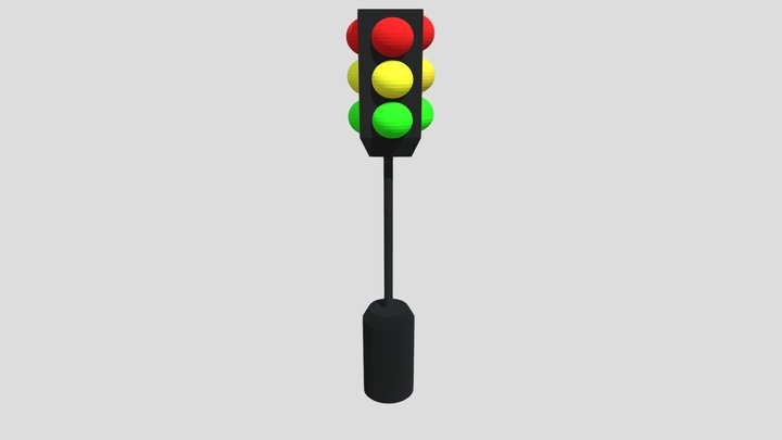 Traffic Light____ 3D Model