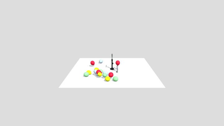 Balloons 3D Model